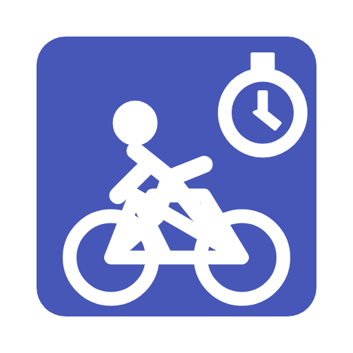 Ícone do aplicativo Cronômetro de ciclismo